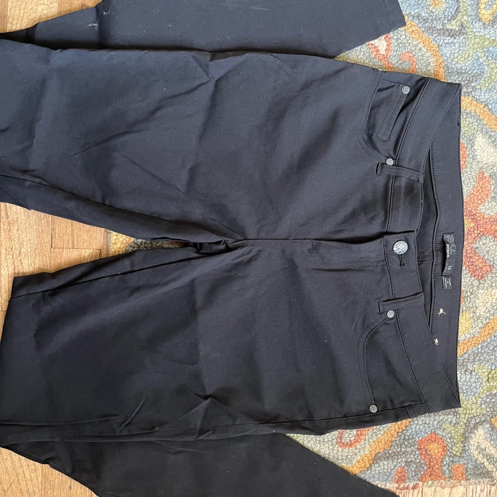 Prana Black Slim Stretch Jeans